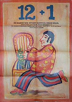 12 + 1 / Twelve Chairs / Twelve Plus One - East German 1sheet (A1) (app ...